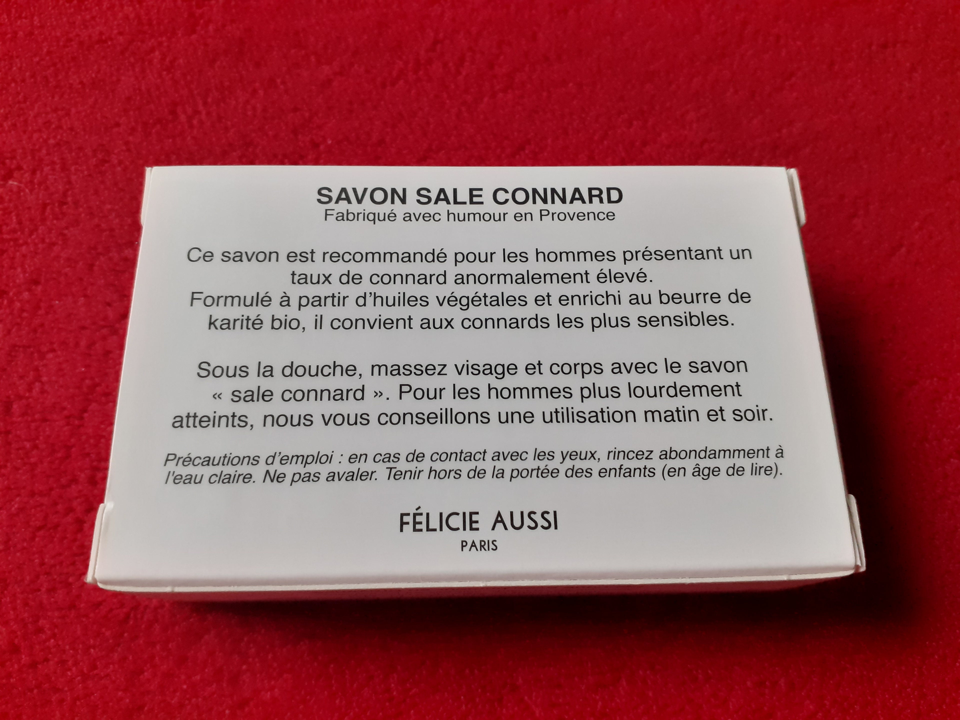 Félicie Aussi - SAVON 125 gr - SALE CONNARD