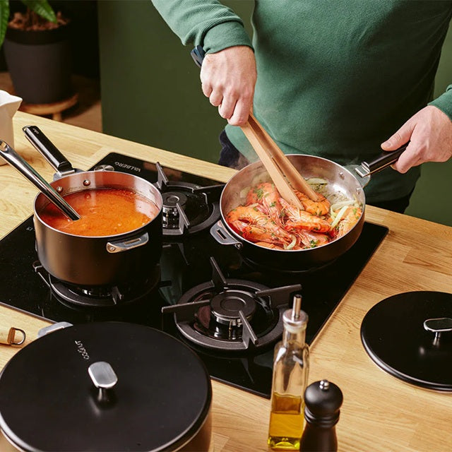 La Merveilleuse casserole en INOX – 20cm – Graphite