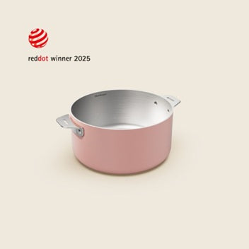La Merveilleuse casserole en INOX – 16cm – Guimauve