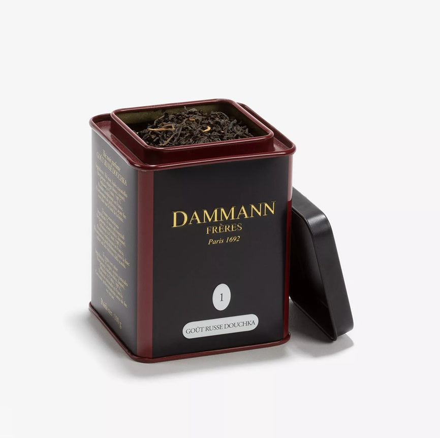 Dammann Frères - Thé noir Goût Russe Douchka - boîte vrac 100gr