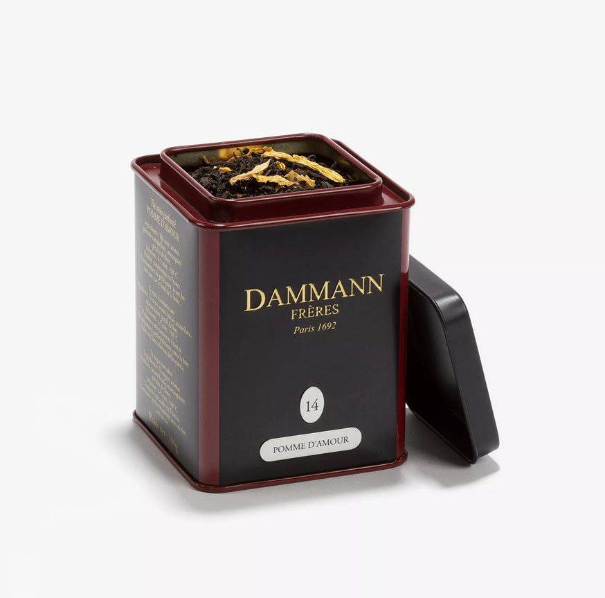 Dammann Frères - Thé noir Pomme d' Amour - boîte vrac 100gr