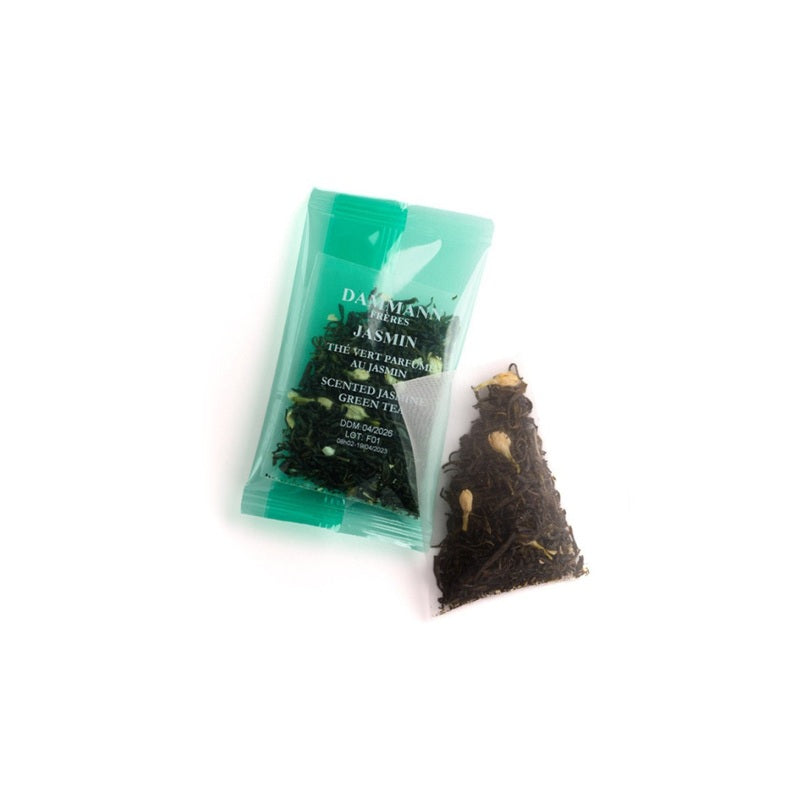 Dammann Frères - Thé vert au Jasmin Chung Hao - 6 sachets (pour thé glacé)