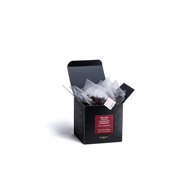 Dammann Frères - Thé noir Coquelicot Gourmand - 25 sachets