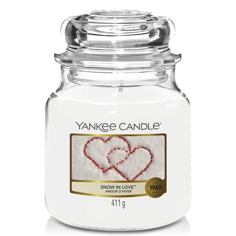 Yankee Candle Snow in Love 411gr - Medium Jar