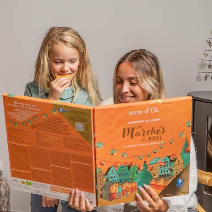 Terre d'Oc - Calendrier de l'Avent de thés & infusions BIO - 24 sachets