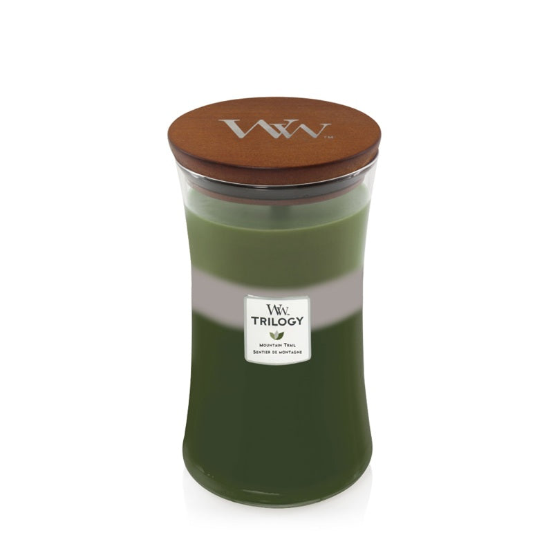 Woodwick Large Trilogy Mountain Trail (Sentier de Montagne) 609gr