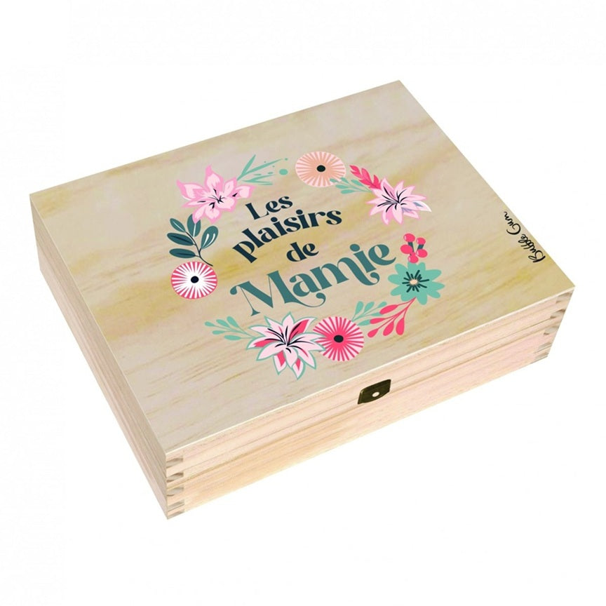 Boîte à compartiments en bois - Les Plaisirs de Mamie