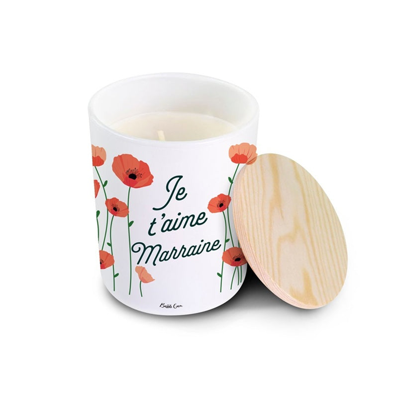 Bougie 140gr - Je t'aime Marraine