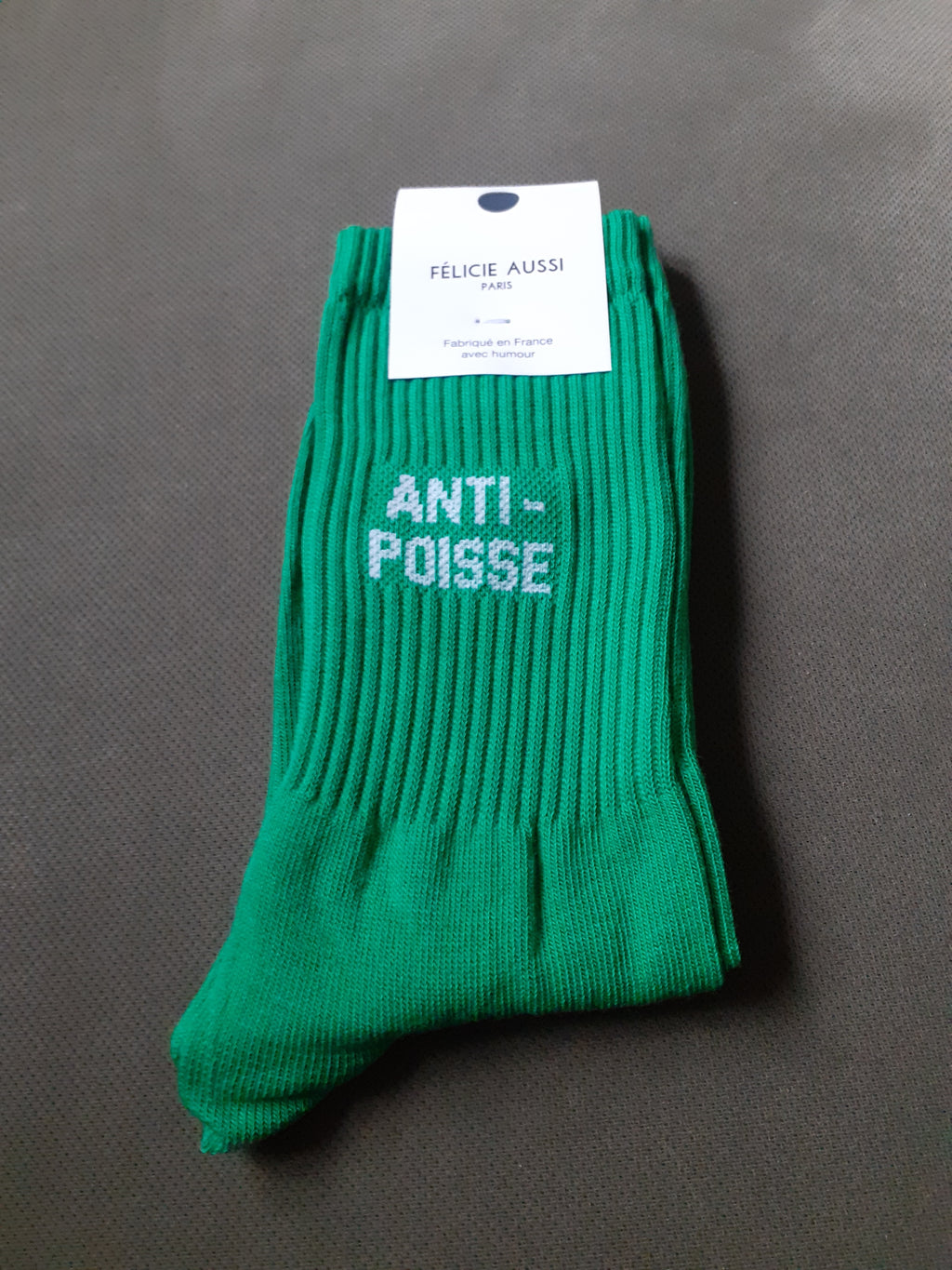 Chaussettes - Anti-Poisse - vert 36/40