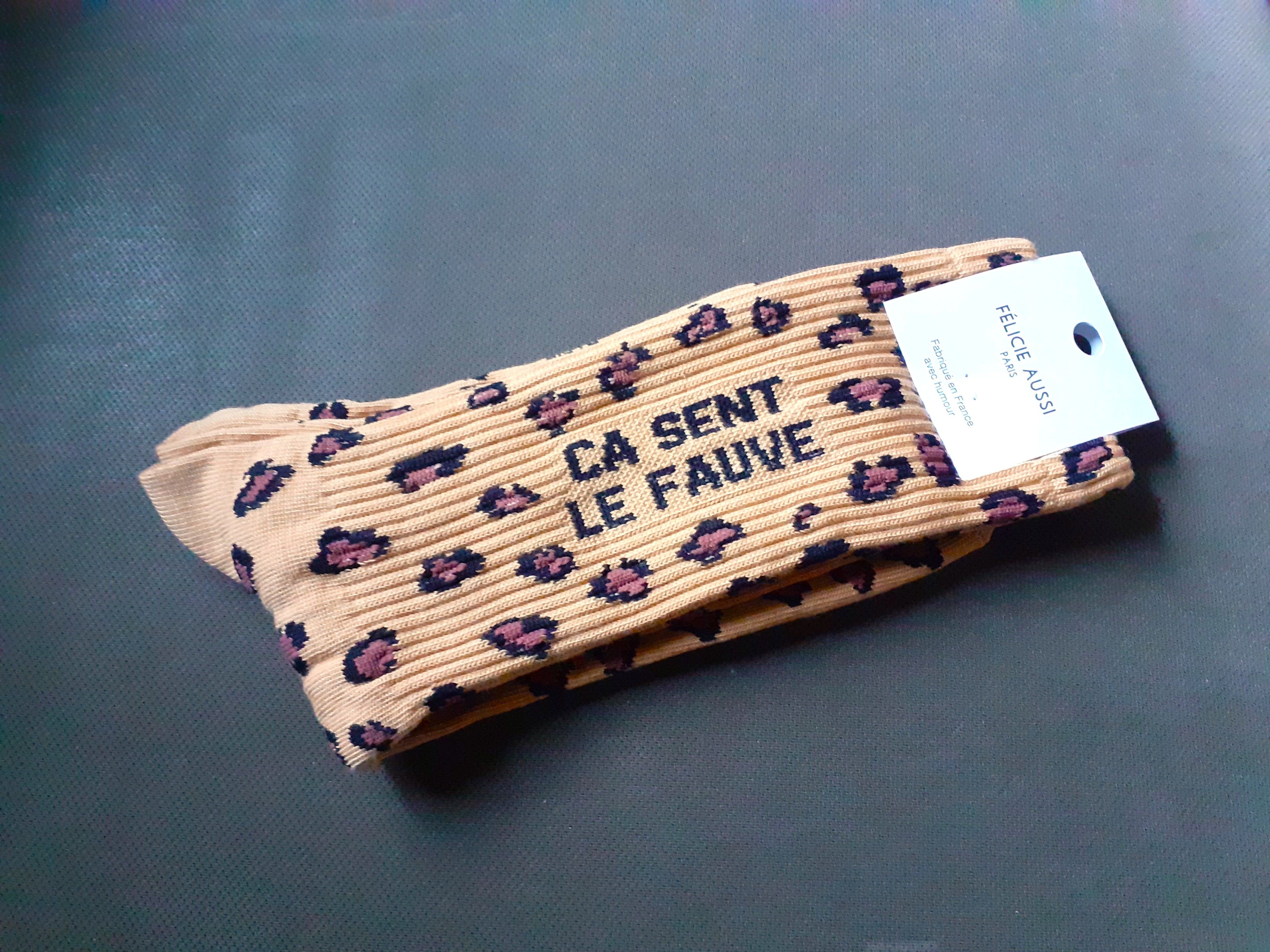 Chaussettes - Ça sent le Fauve - léopard 40/45