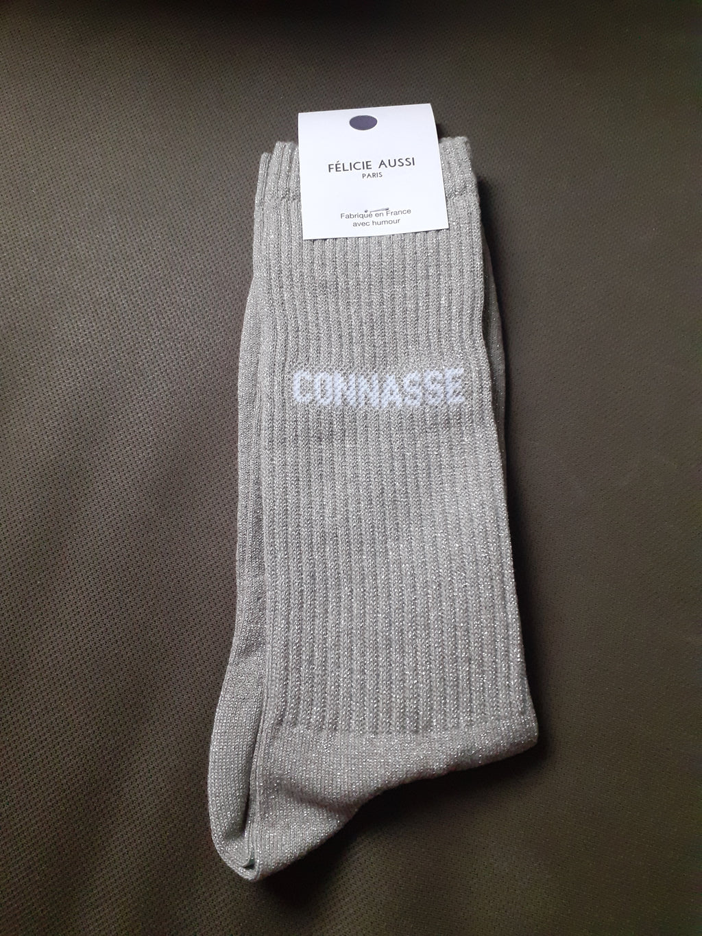 Sequin Socks - CONNASSE - champagne 40/45