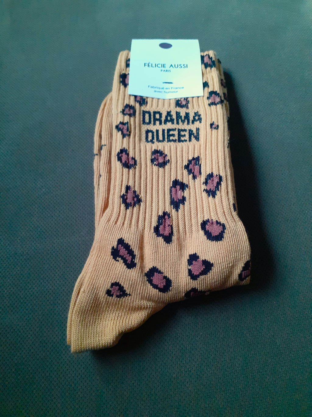 Chaussettes - DRAMA QUEEN - léopard 36/40