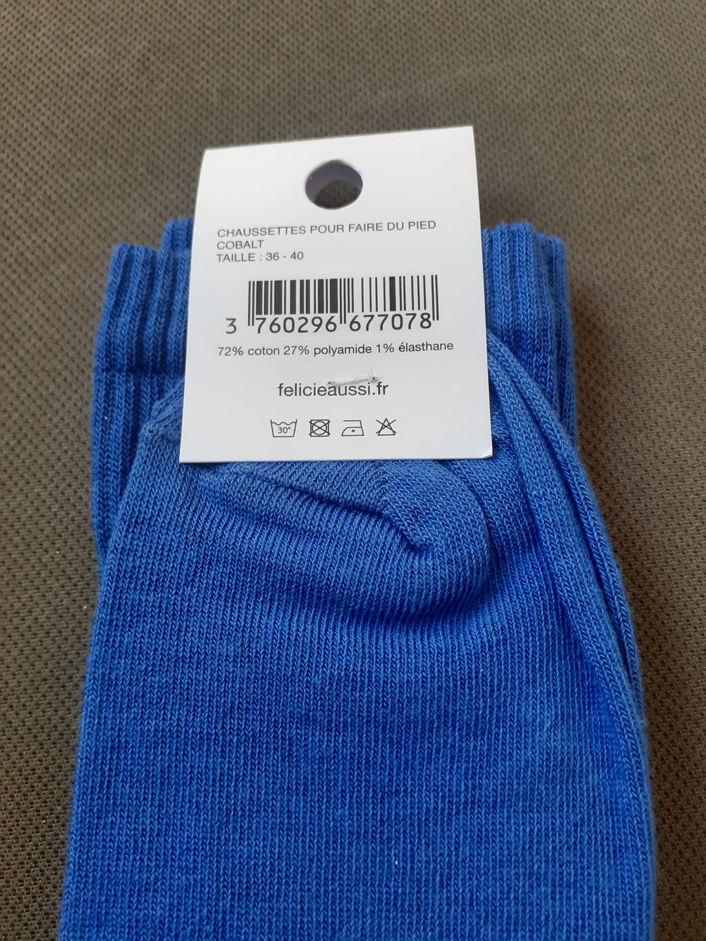 Socks - For Walking - cobalt 36/40