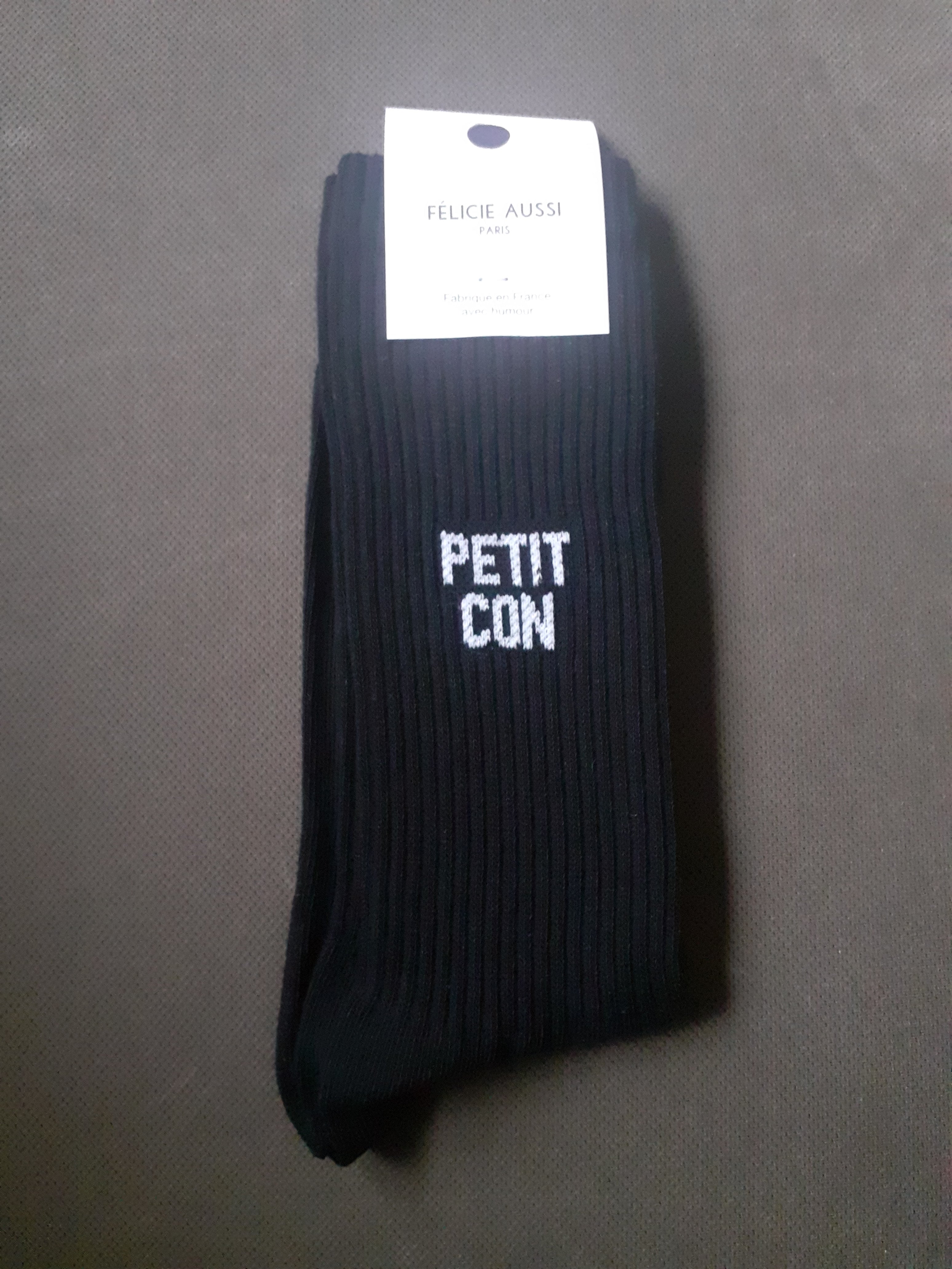 Chaussettes - PETIT CON - noire 40/45