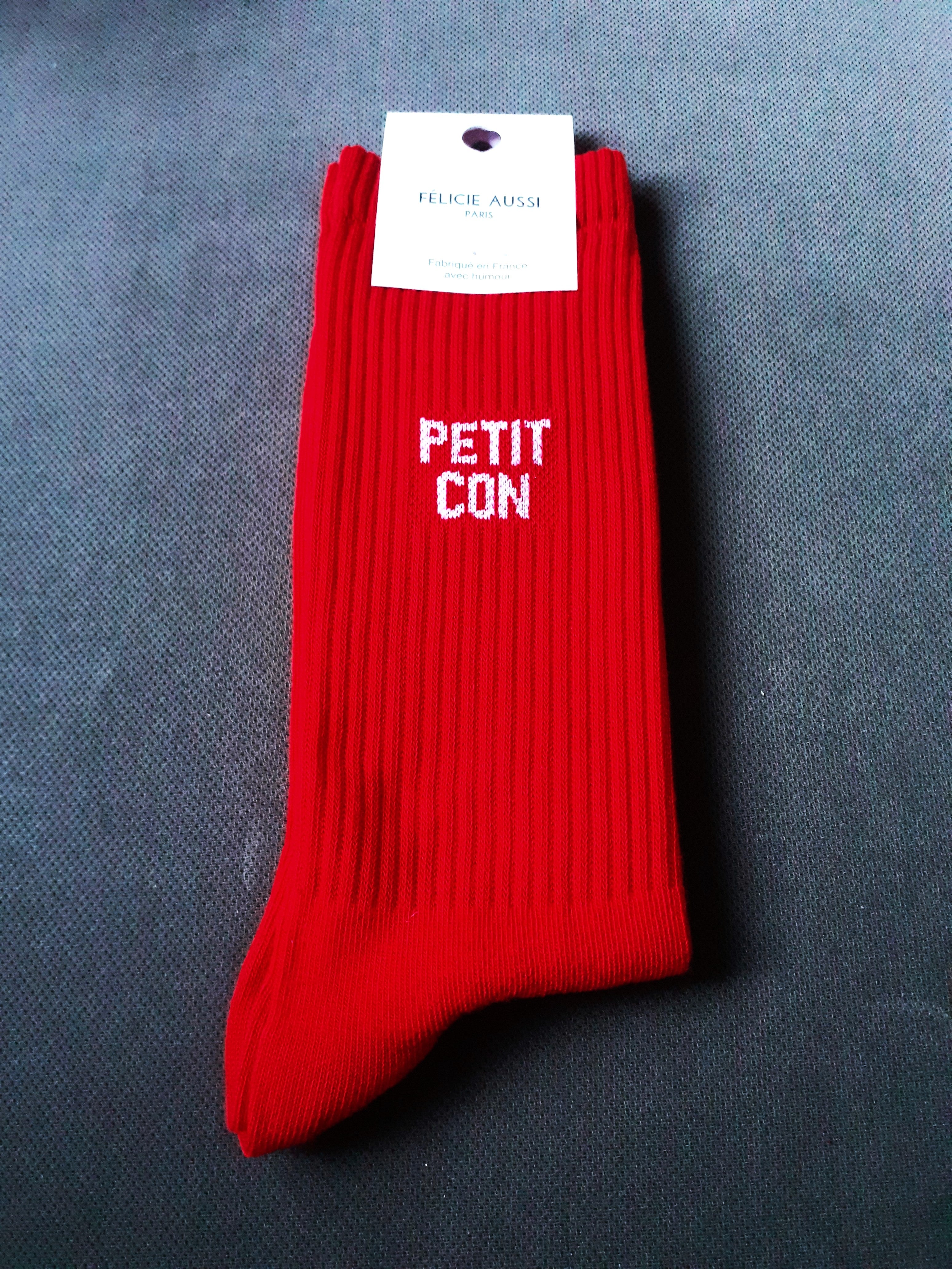 Chaussettes - PETIT CON - rouge 40/45