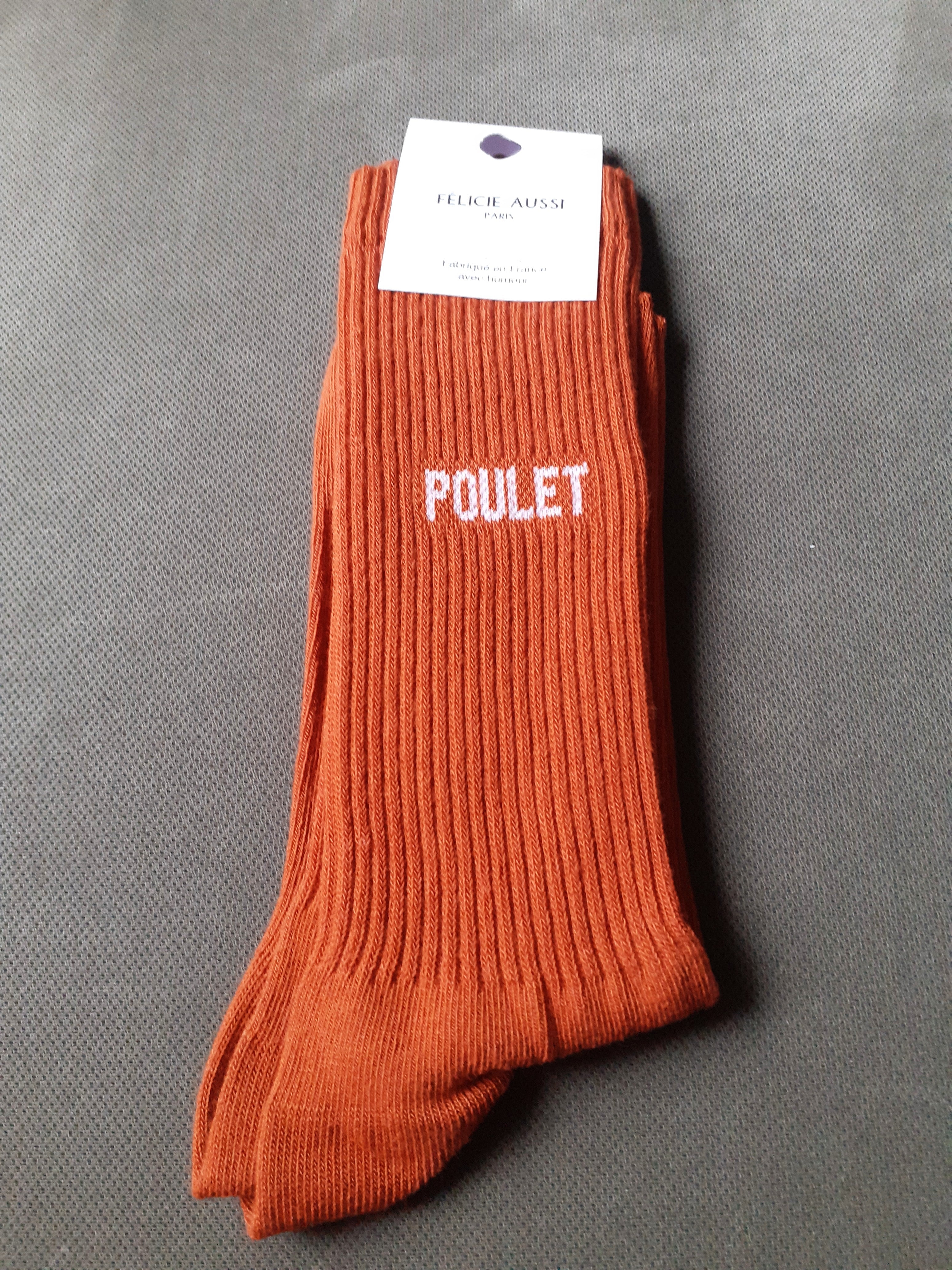 Chaussettes - POULET - cayenne 40/45