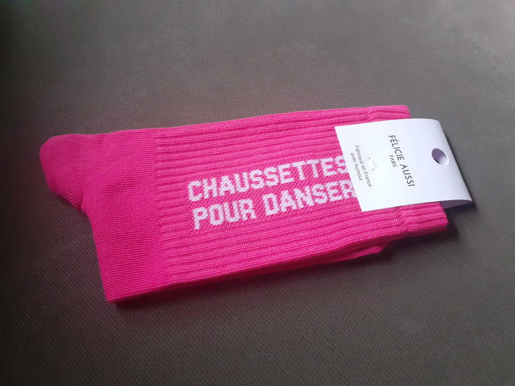 Socks - FOR DANCING - fuchsia 36/40