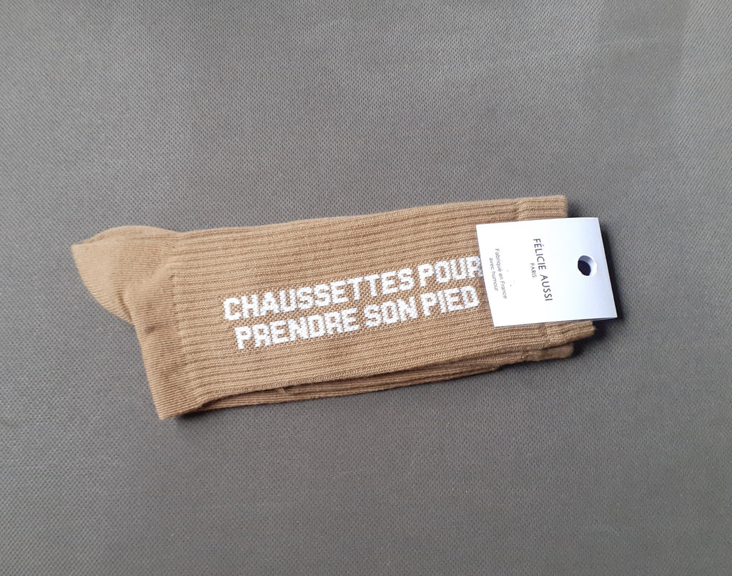 Socks - For Taking Pleasure - oak 40/45
