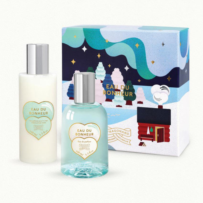 Coffret Fragonard - Eau de Parfum Eau du Bonheur + lait corps (2x100ml)