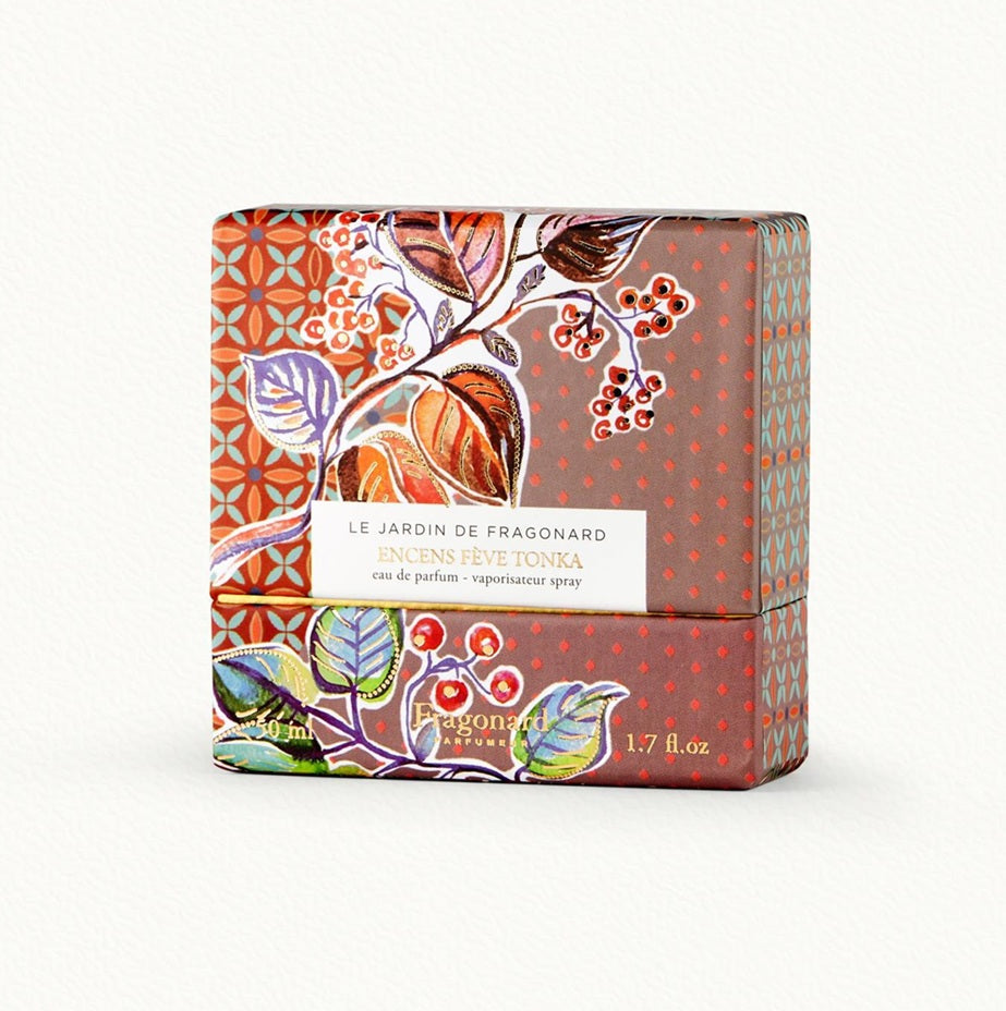 Eau de Parfum Fragonard - Encens Fève Tonka 50ml