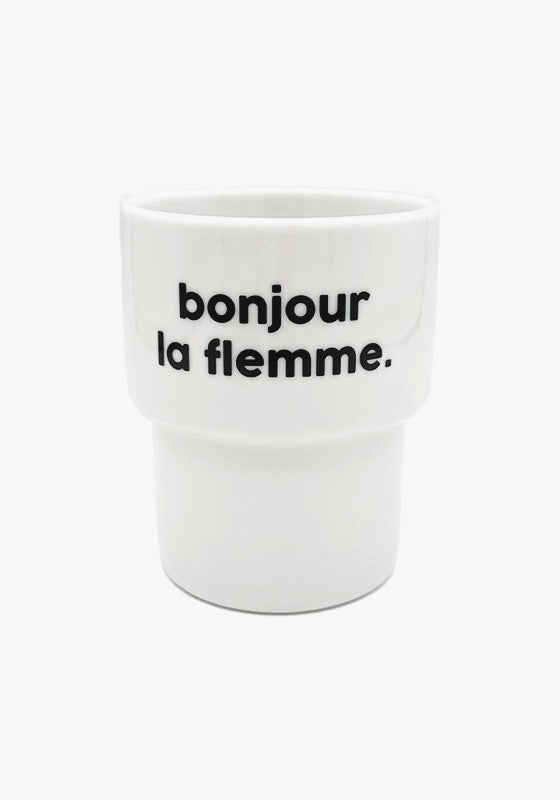 Gobelet empilable – BONJOUR LA FLEMME
