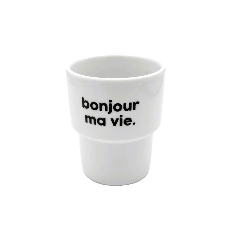 Gobelet empilable – BONJOUR MA VIE