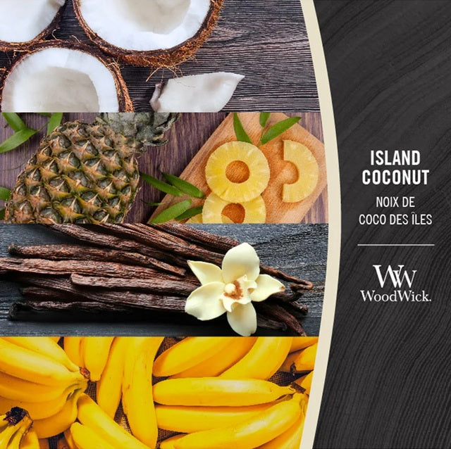 Woodwick Mini Island Coconut 85g