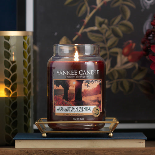 Yankee Candle Warm Autumn Evening 22oz - Large Jar
