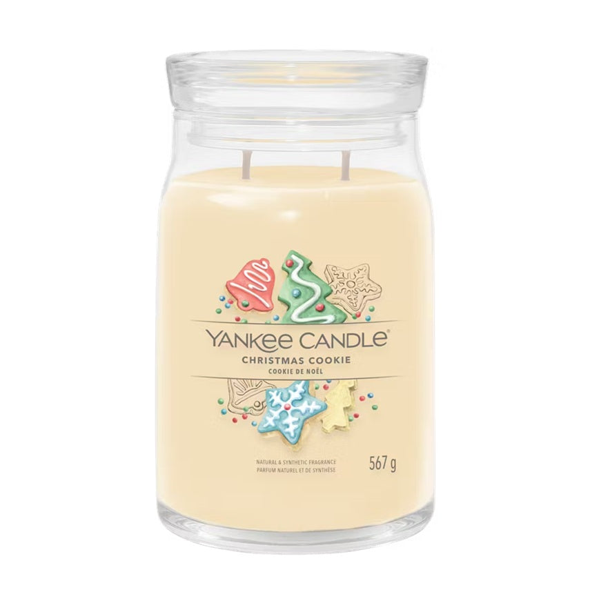 Yankee Candle Christmas Cookie 567g - Large 2-Wick Signature Collection