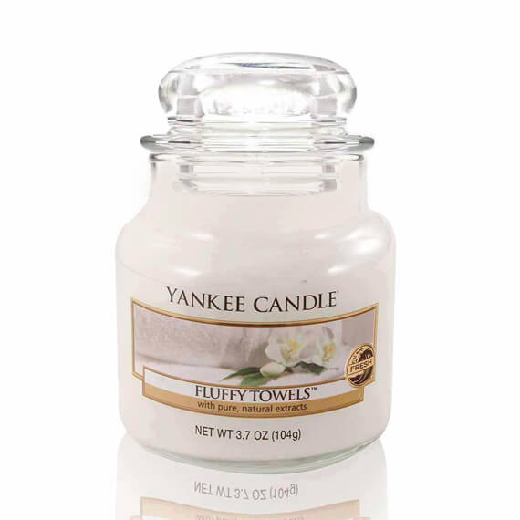 Yankee Candle Fluffy Towels 104gr - Small Jar