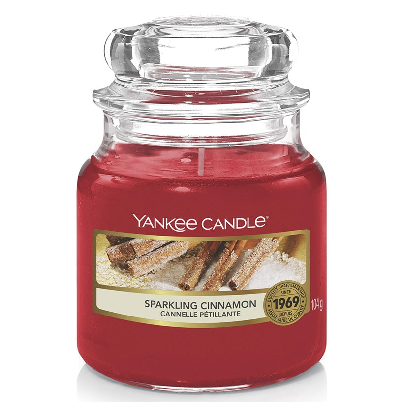Yankee Candle Sparkling Cinnamon 104gr - Small Jar