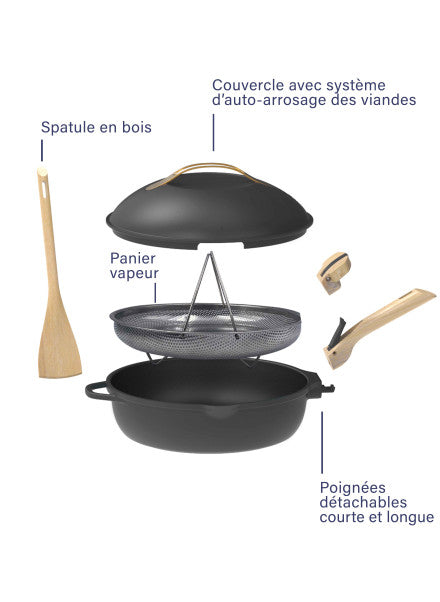 La FABULEUSE poêle – 28cm – Météore
