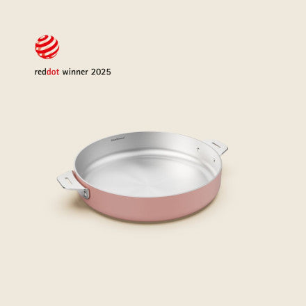 La Merveilleuse poêle en INOX – 24cm – Guimauve