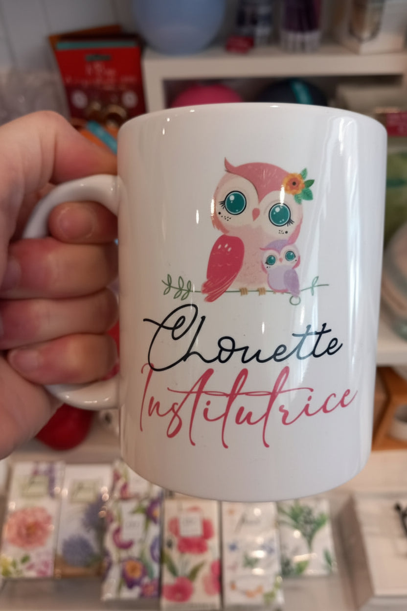 Mug 300ml – Chouette Institutrice