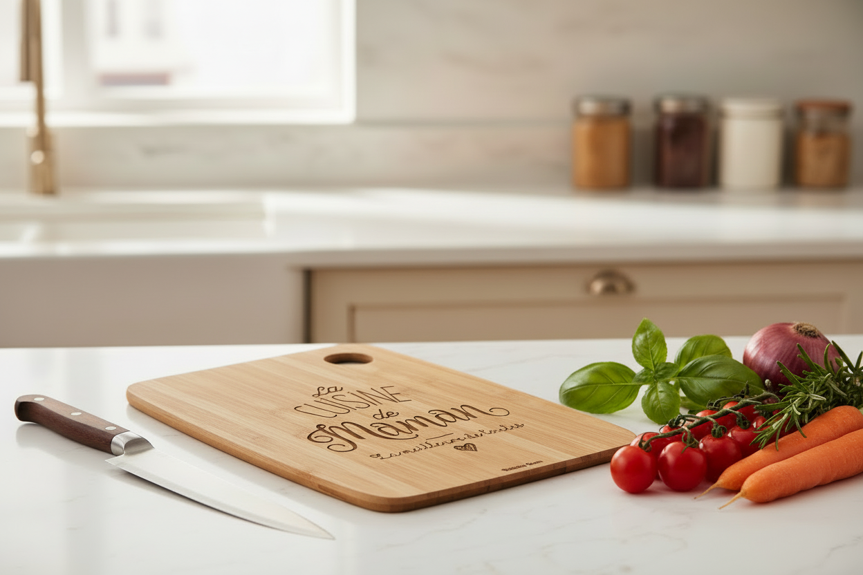 Planche en bois - La Cuisine de Maman