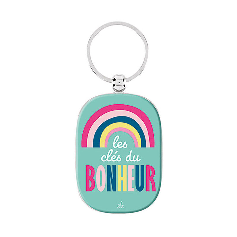 Porte-clés OPAT - Les clés du Bonheur (arc-en-ciel)