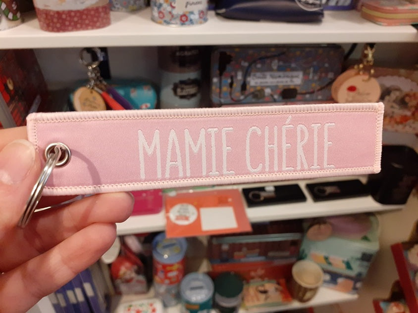 Woven Lanyard Keychain - Dearest Grandma