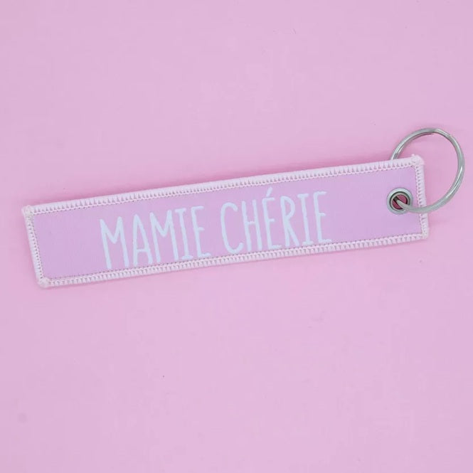 Woven Lanyard Keychain - Dearest Grandma