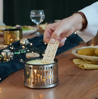 Raclette à la bougie - Coffret Champagne