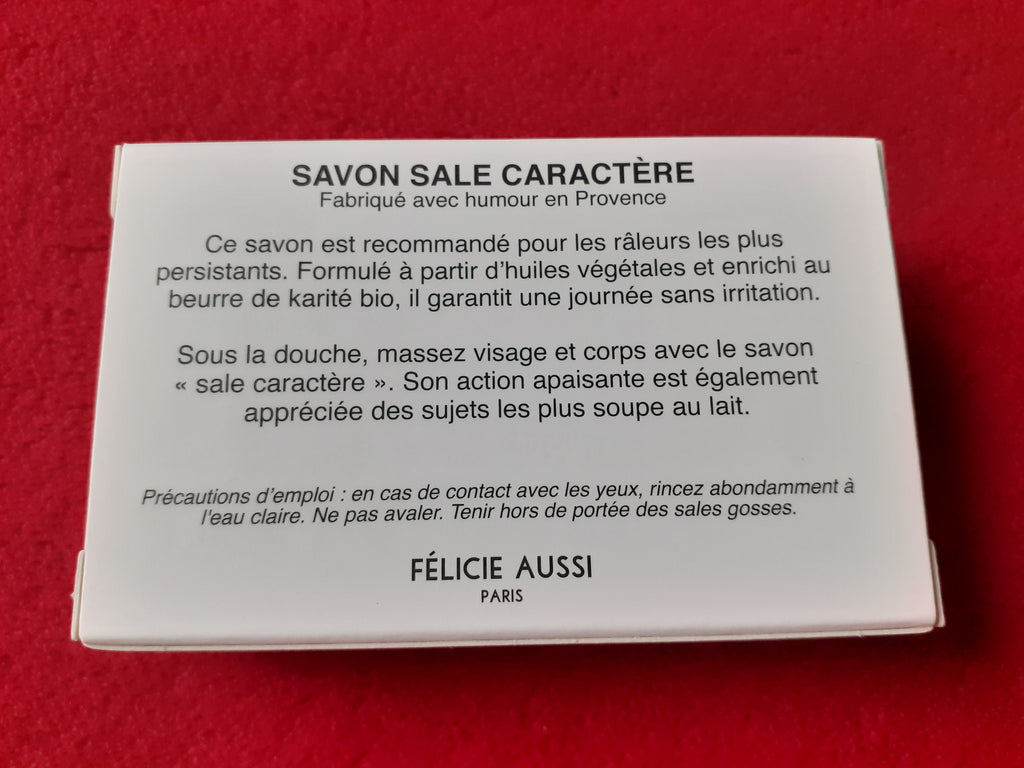 Félicie Aussi - SAVON 125 gr - SALE CARACTÈRE