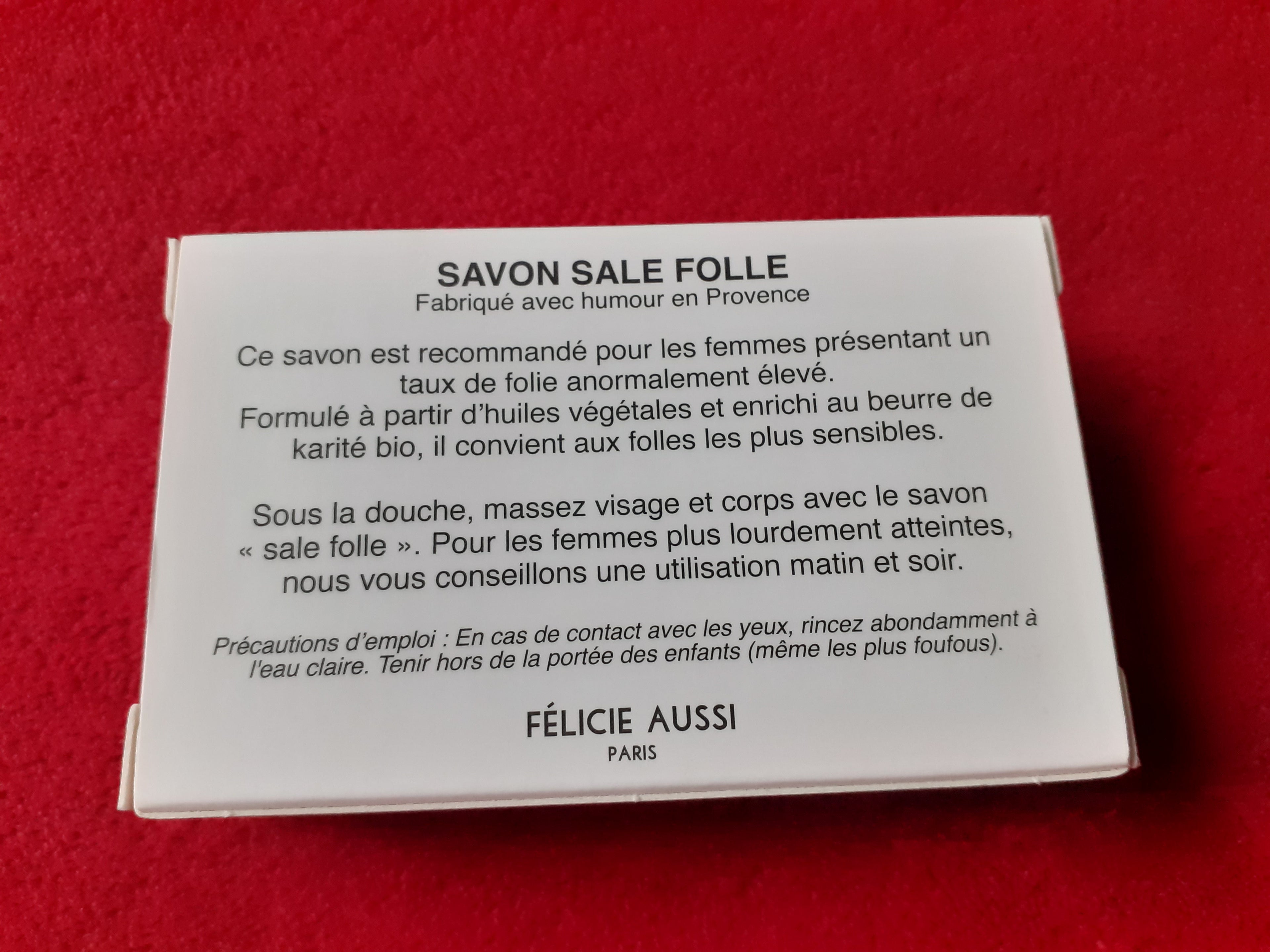 Félicie Aussi - SAVON 125 gr - SALE FOLLE