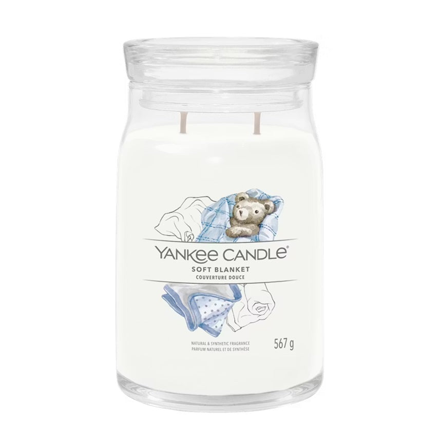 Yankee Candle Soft Blanket 567g - Large 2-Wick Signature