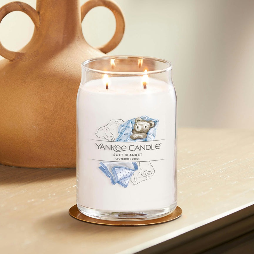 Yankee Candle Soft Blanket 567g - Large 2-Wick Signature