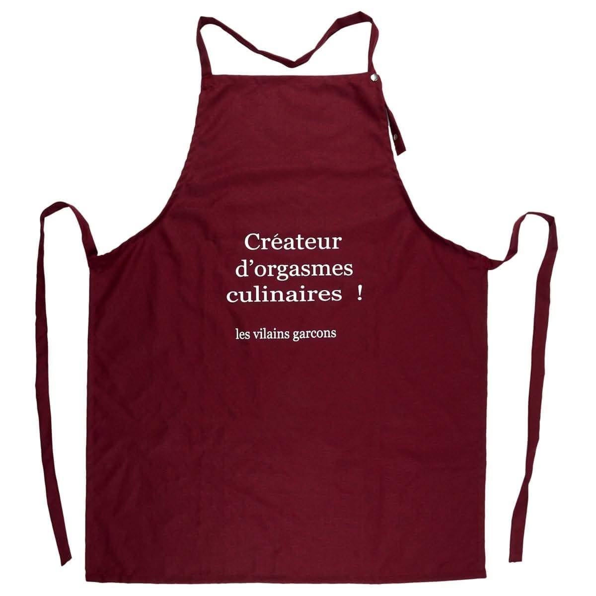 Tablier Créateur d'Orgasmes Culinaires