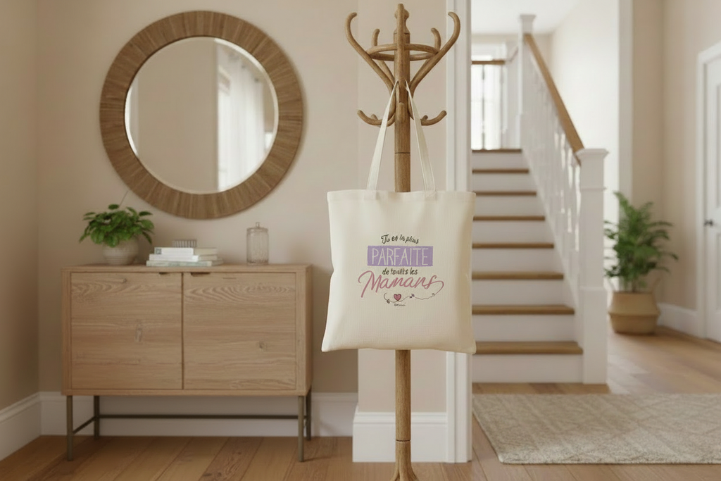 Cotton/Jute Bag - Dream Mom