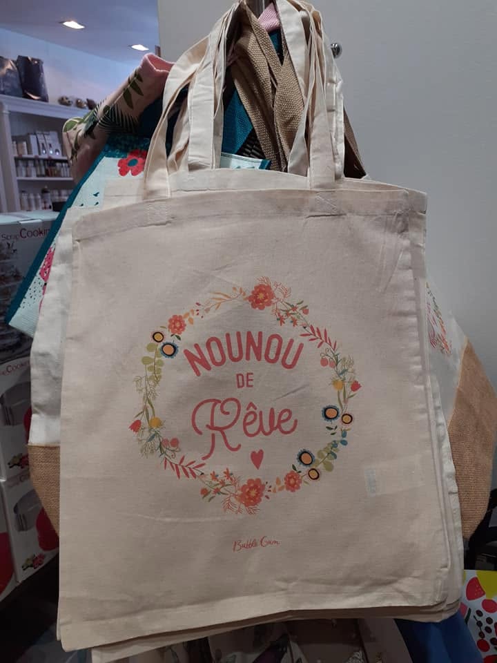 Cotton/Jute Bag - Dream Mom