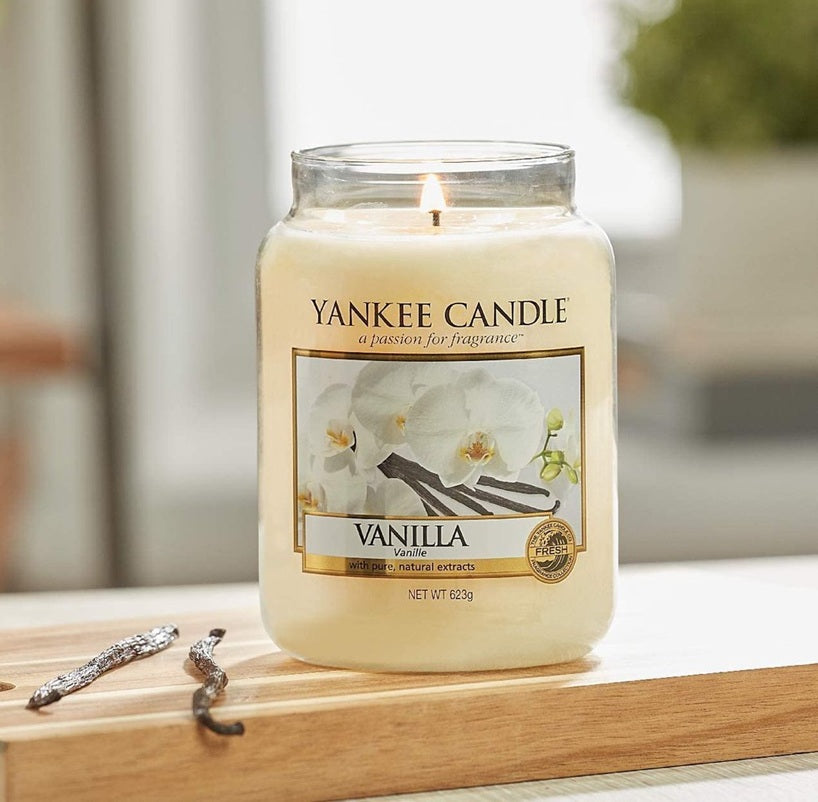 Yankee Candle Vanilla 623gr - Large Jar