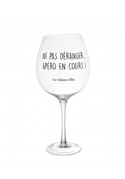 Verre à vin - APERO EN COURS 75cl