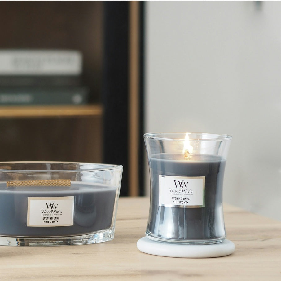 Woodwick Medium Evening Onyx 275g