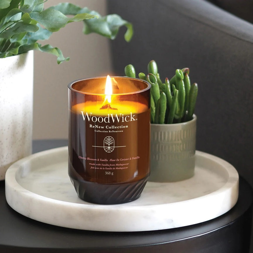 Woodwick Renew Large Cherry Blossoms & Vanilla 368gr